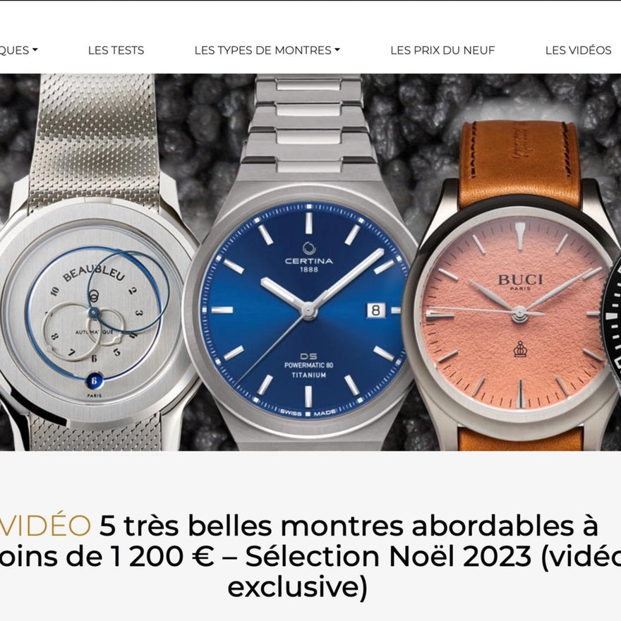 The Watch Observer - Sélection Noël 2023
