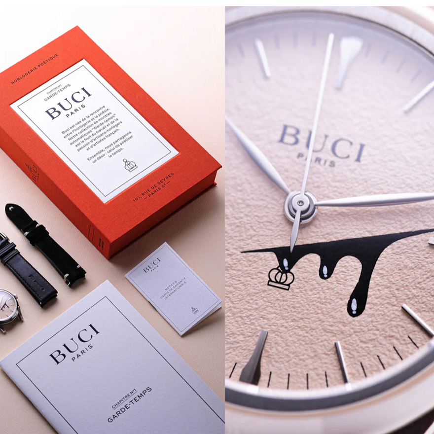 HODINKEE : Introducing Buci Paris And seconde/seconde/ Show Us Their Bleeding Heart For Poetry