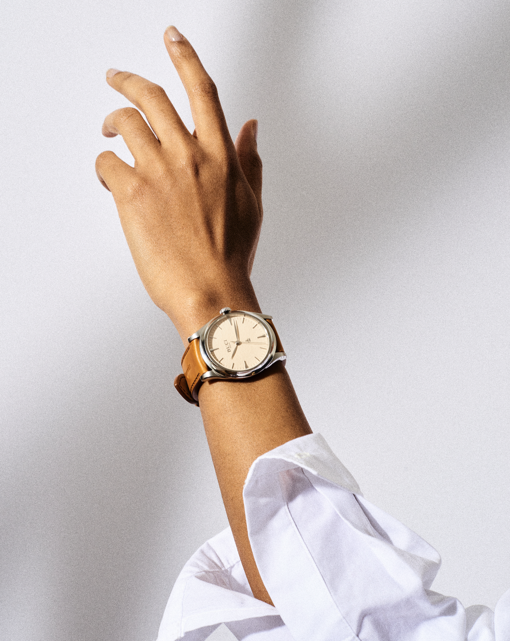 Garde-temps automatique beige numéroté